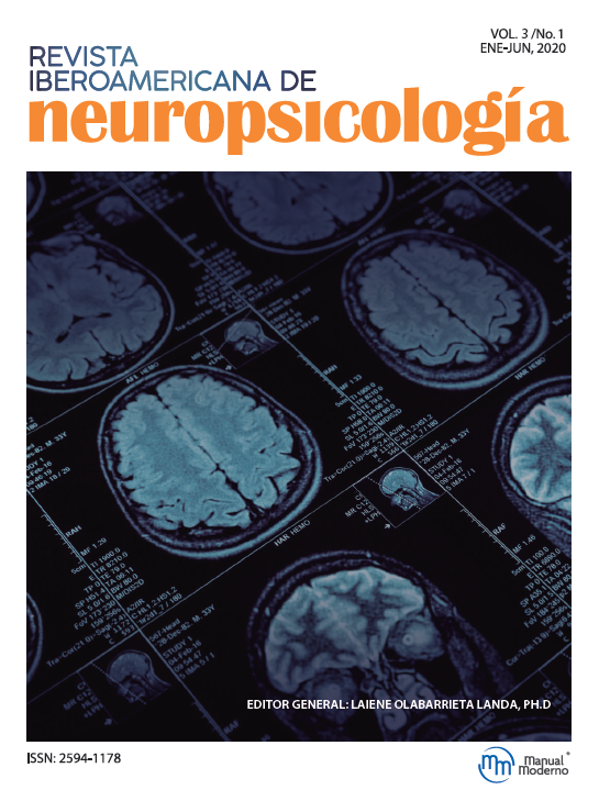 Revista Iberoamericana de Neuropicología Vol. 3 No. 1