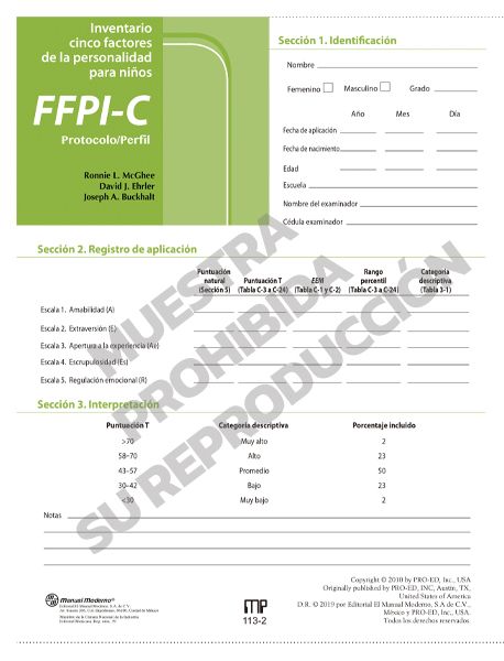 Protocolo Perfil Paq 15