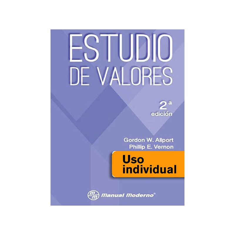 Tarjeta Uso Individual / Estudio de valores